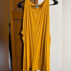 Yellow tank top sz 3x